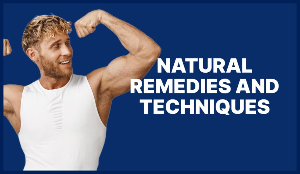 Natural remedies and techniques.